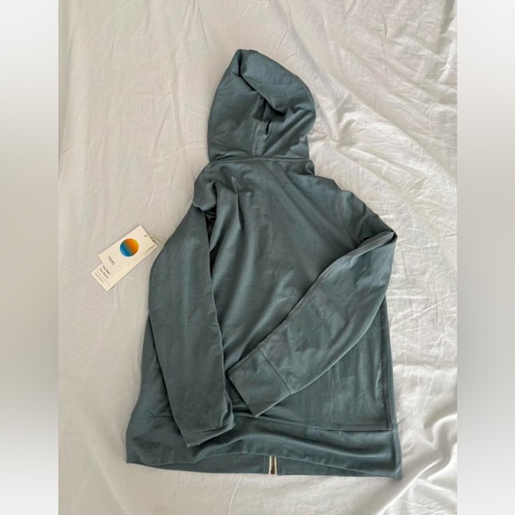 Blue Zip-Up Hoodie - Picture 4 of 4